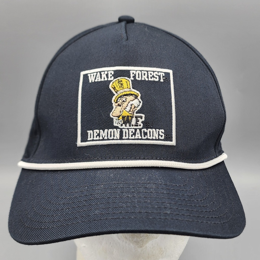 NEW Nike Wake Forest Demon Deacons Retro Logo Rope Snapback Hat Adult size‎ M/L